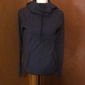 Athleta Women's Navy Blue Hoodie